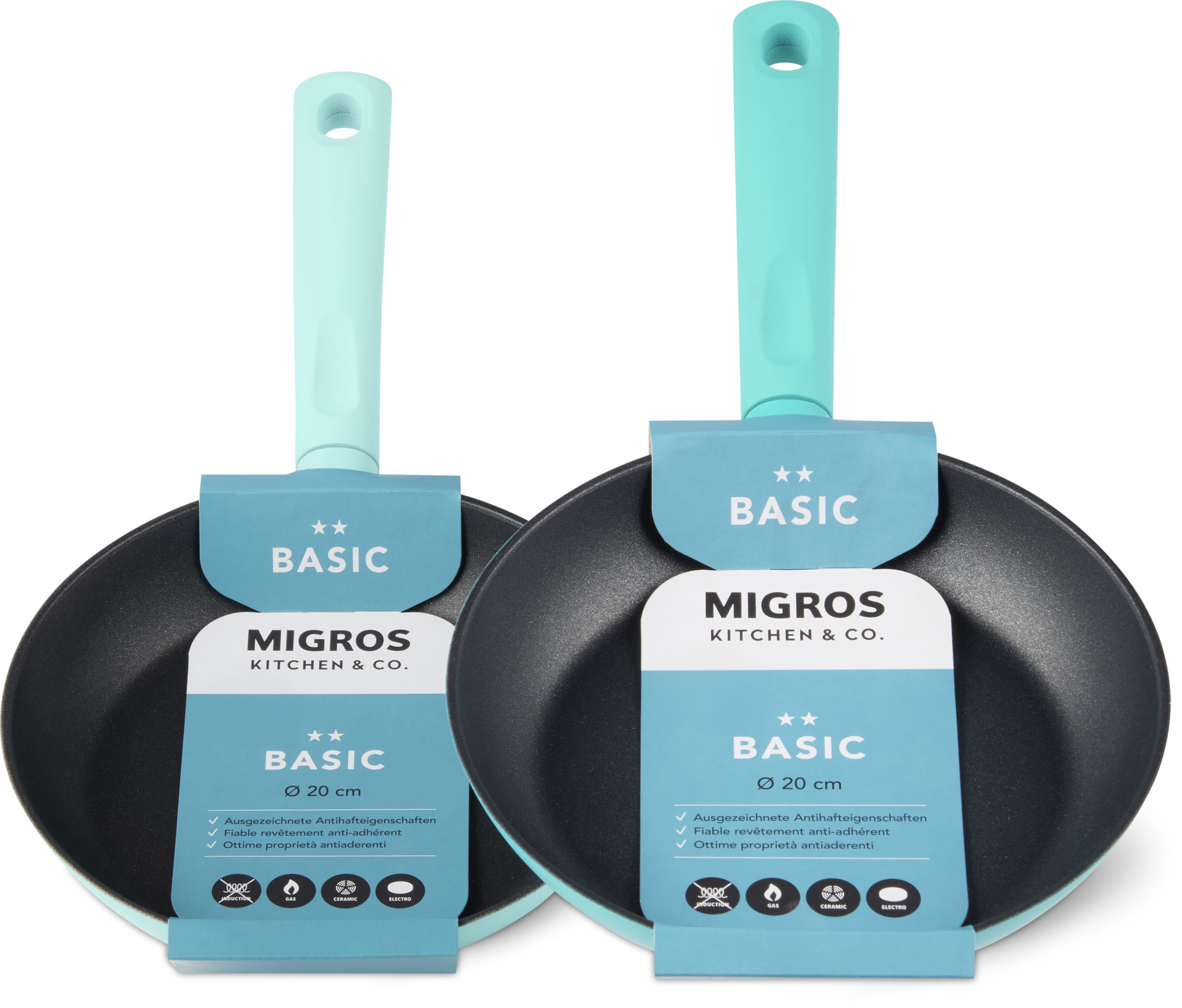 Padella a bordo basso, Ø 20 cm